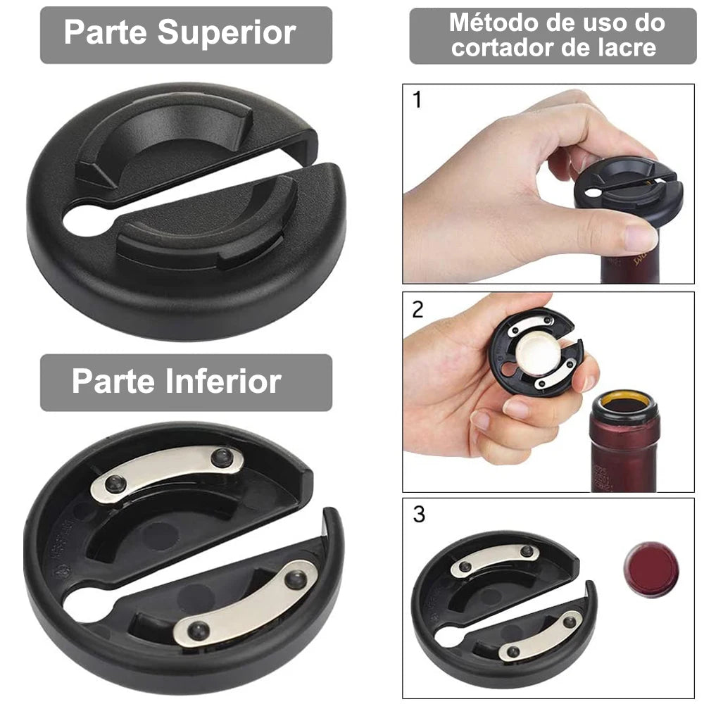 Saca Rolhas Elétrico - Facilidade e Agilidade
