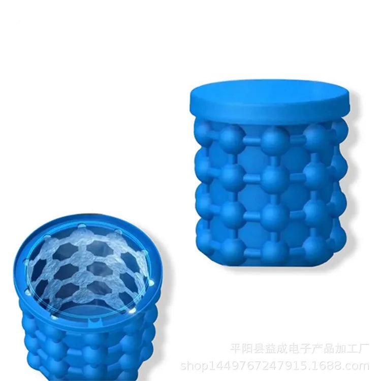 Balde de Silicone Para Fazer Gelo