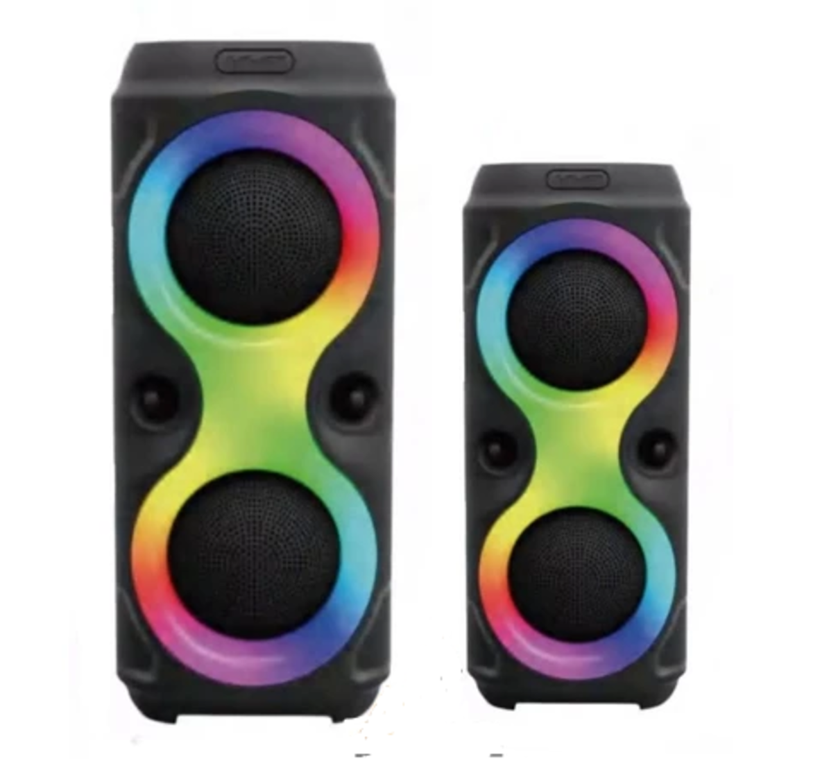 CAIXA DE SOM LED BLUETOOH COM LED RGB