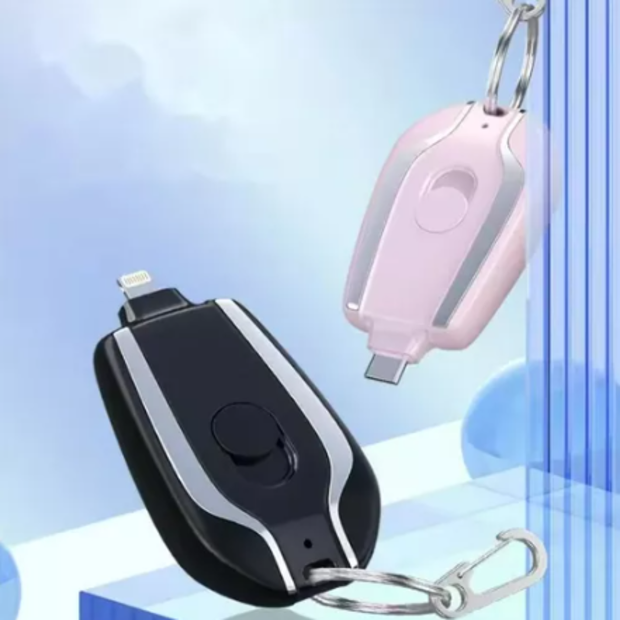 Chaveiro Carregador de Celular Portátil