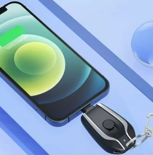 Chaveiro Carregador de Celular Portátil