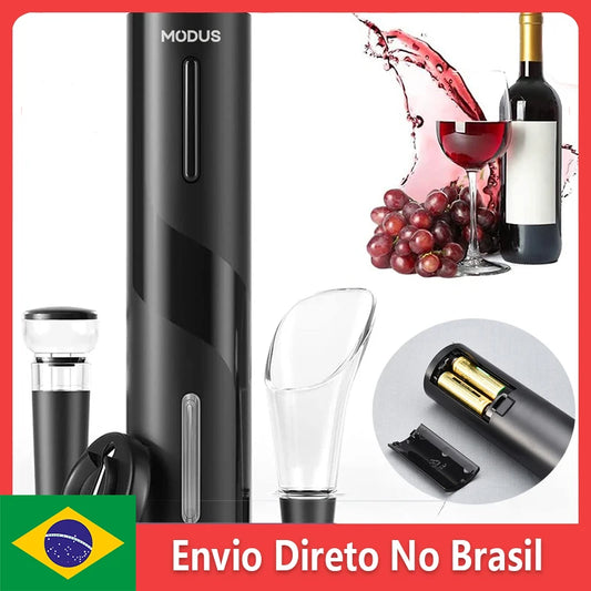 Saca Rolhas Elétrico - Facilidade e Agilidade